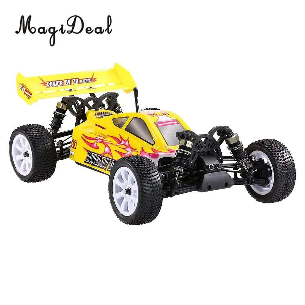 MagiDeal 1/10 Scale ZD Racing 10421 4WD 2.4G RC Buggy Car Frame Suspension Tyre Kit Rock Crawler Truck Children Adult Toy