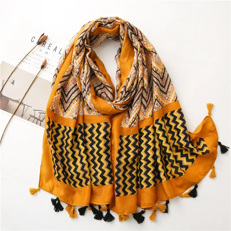 missoni corrugated geometric cotton and linen scarf spring summer autumn and winter womens long shawl niche scarf256d