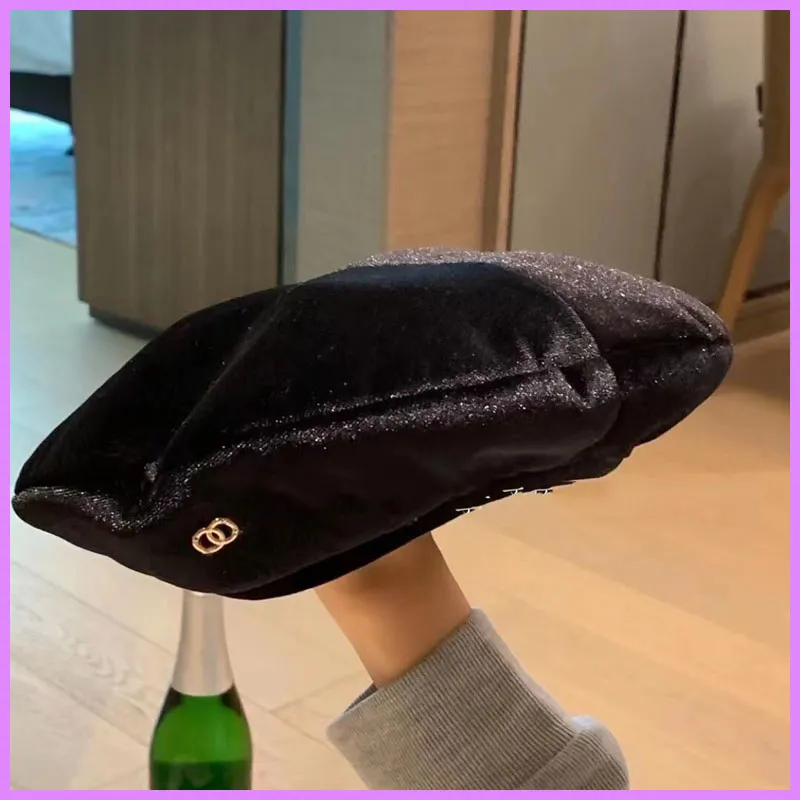 Kobiety moda uliczna Beret Soild dopasowane czapki czapki damskie projektant Casquette odkryty kapelusz typu Bucket miękkie berety casualowa czapka z daszkiem ładne D223023F