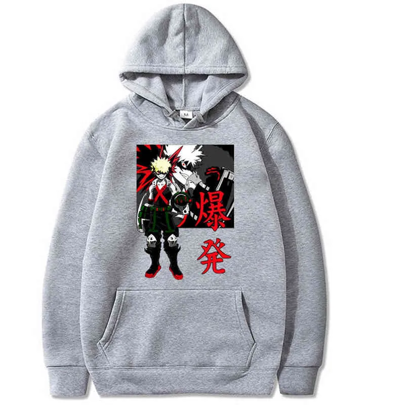 2020 My Hero Academia Unisex Hoodies Japans Anime Gedrukt Heren Hoodie Casual Sweatshirts H1227