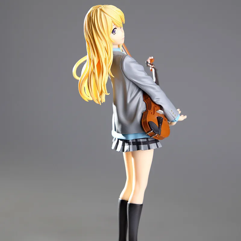 Action figure la tua menzogna ad aprile Kaori Miyazono Cartoon Doll Pvc 20cm Figurina giapponese Figurina giapponese Anime LJ200928608204