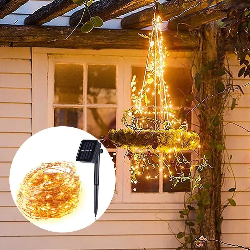 Merry Christma Decorations for Home Solar Led Light Outdoor 100 200 Leds Christmas Ornament 2020 Xmas Gift Noel New Year 2021316n