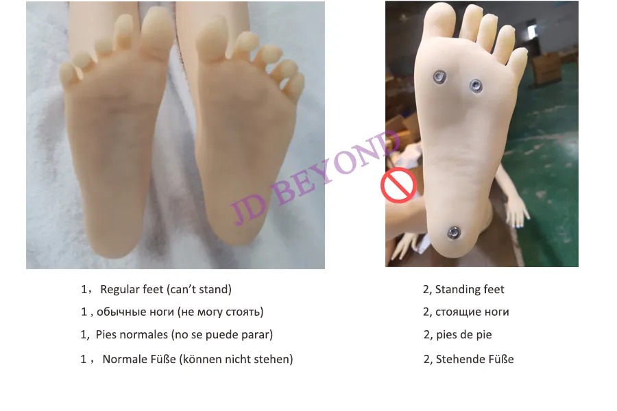 JD Beyond Sex Dolls Extra Function With Removable Vagina Shrug Shoulder Jelly Breast Hairy Pussy Moan Sound Heating Standing Feet Finger Skeleton etc.