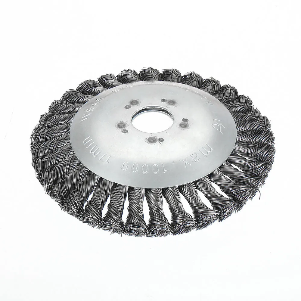 150mm/200mm Steel Wire Trimmer Head Grass Brush Cutter Dust Removal Grass Tray Plate for Lawnmower T200115