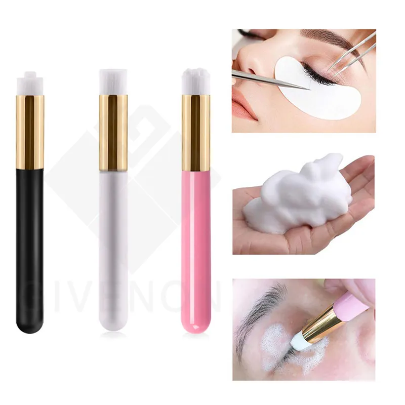 10 Eyelash Cleaning Brush Nose Brushes Blackhead Clean Lash Shampoo Brushes Lashes Cleanser Eyelashes Extensions Tools 20121297C