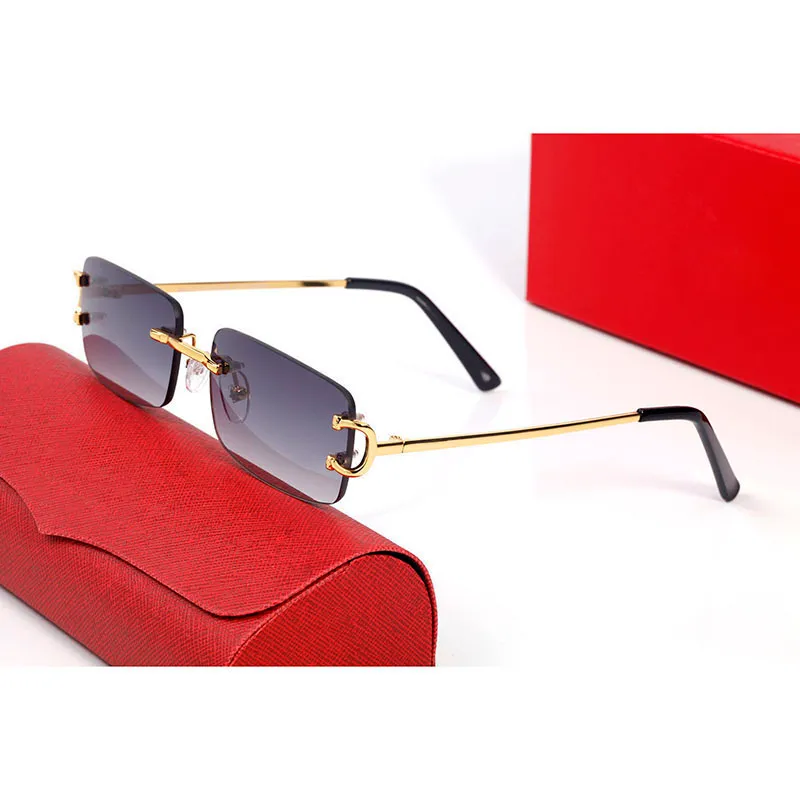 2022 солнцезащитные очки в прозрачной оправе, винтажные золотые солнцезащитные очки для женщин и мужчин, брендовый дизайн, летние оттенки, цветные линзы, очки из сплава, Новое поступление 188d