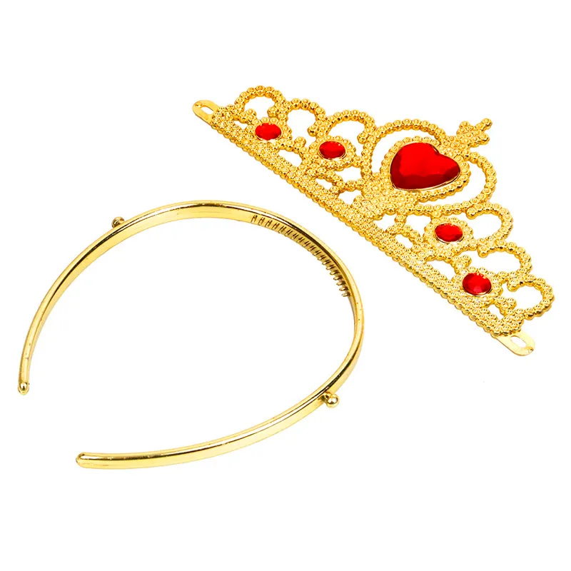 Accessoires de cheveux de style princesse à la mode, couronne et bâton magique, joli Cosplay de fête d'anniversaire pour filles, choix multicolore 8486140