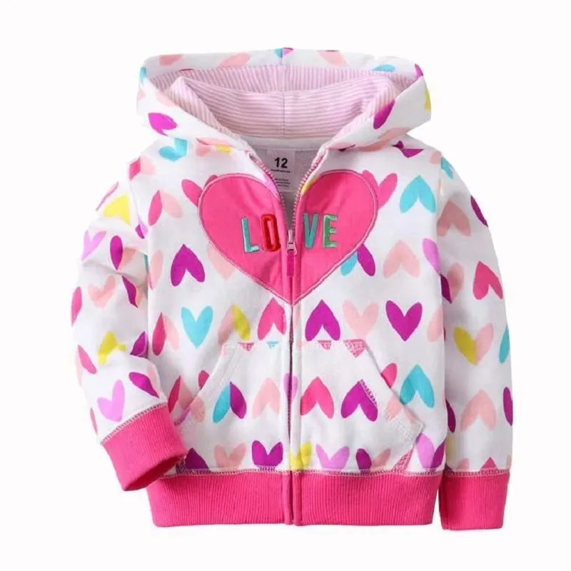 babyjas 2020 herfst babyjongen meisjes kleding lange mouwen hooded jas mode tops rits katoen 9m-3t baby kleding LJ201023