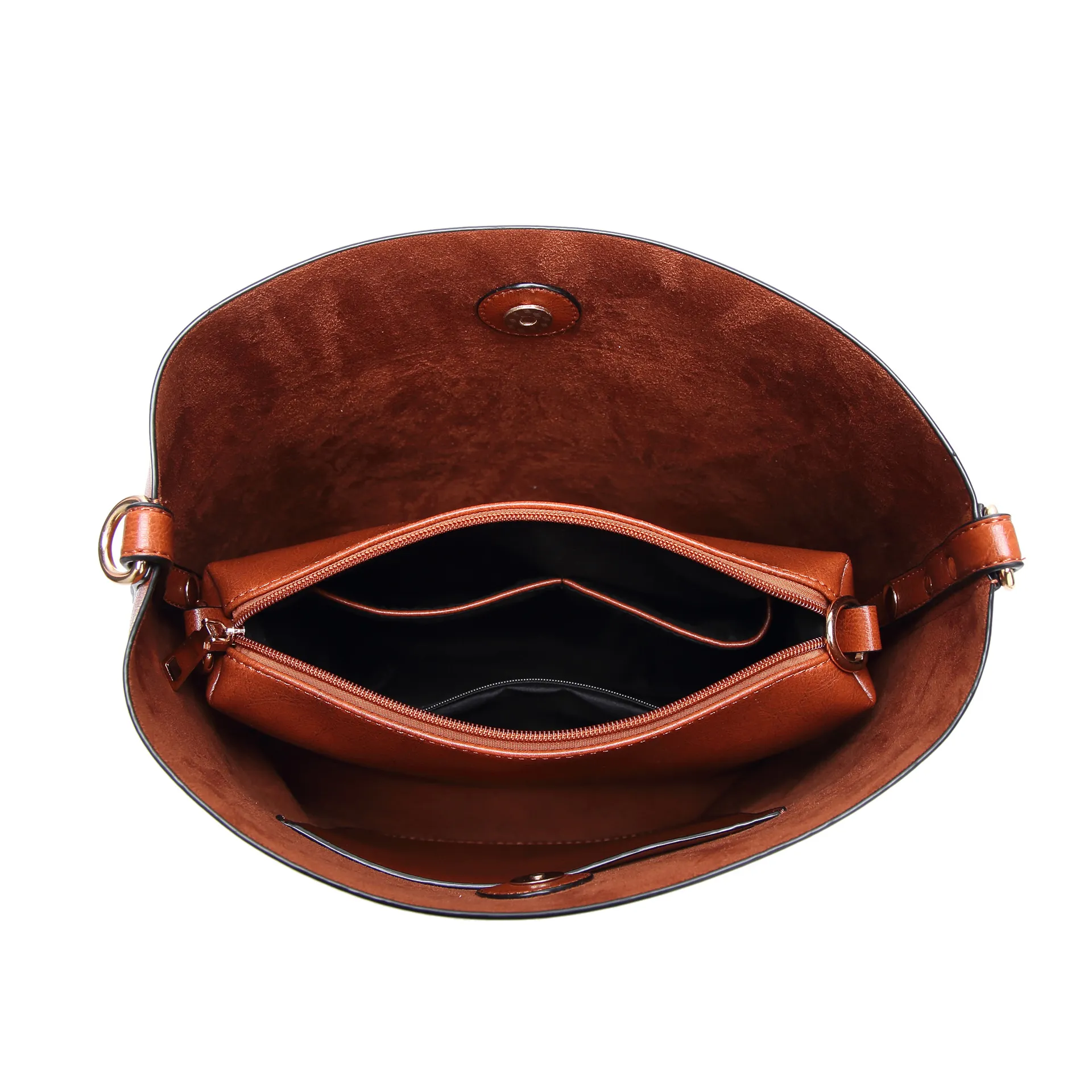 HBP composite bag messenger bag handbag purse new Designer bag high quality simple fashion Two in one combo fine