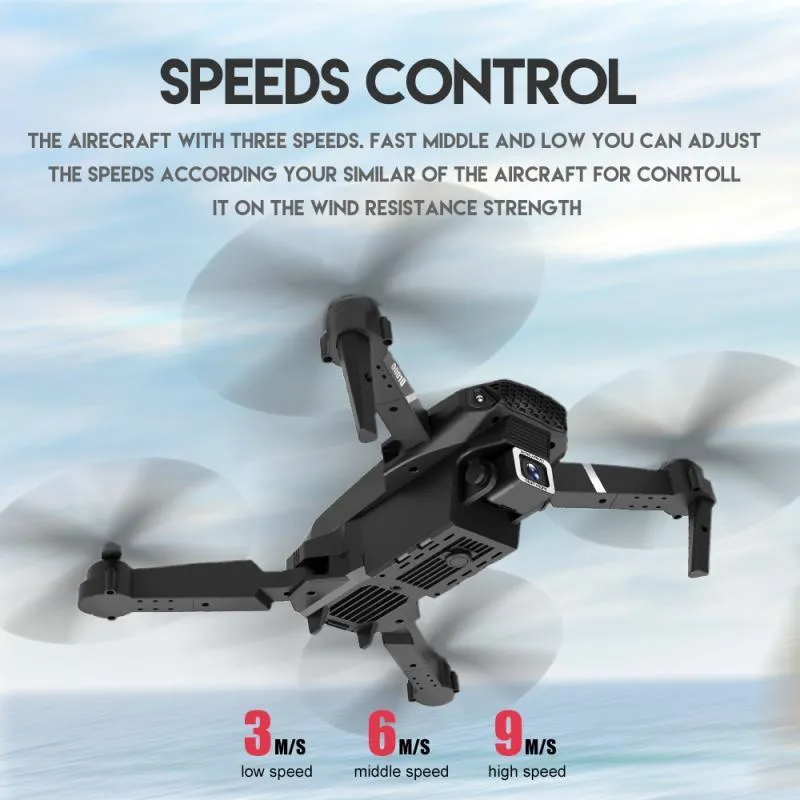 WiFi avec grand angle HD 1080p Caméra Hight Mode Hold Mode pliable ARM RC Quadcopter Drone X Pro RTF Dron RC Helicopters Toy Dropship 22747033