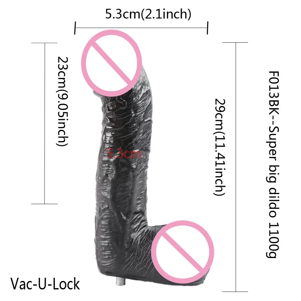 Fredorch sexy Machine Dildos Attachments Big Flesh For Vac-u-lock Love Suitable for All s In The Shop