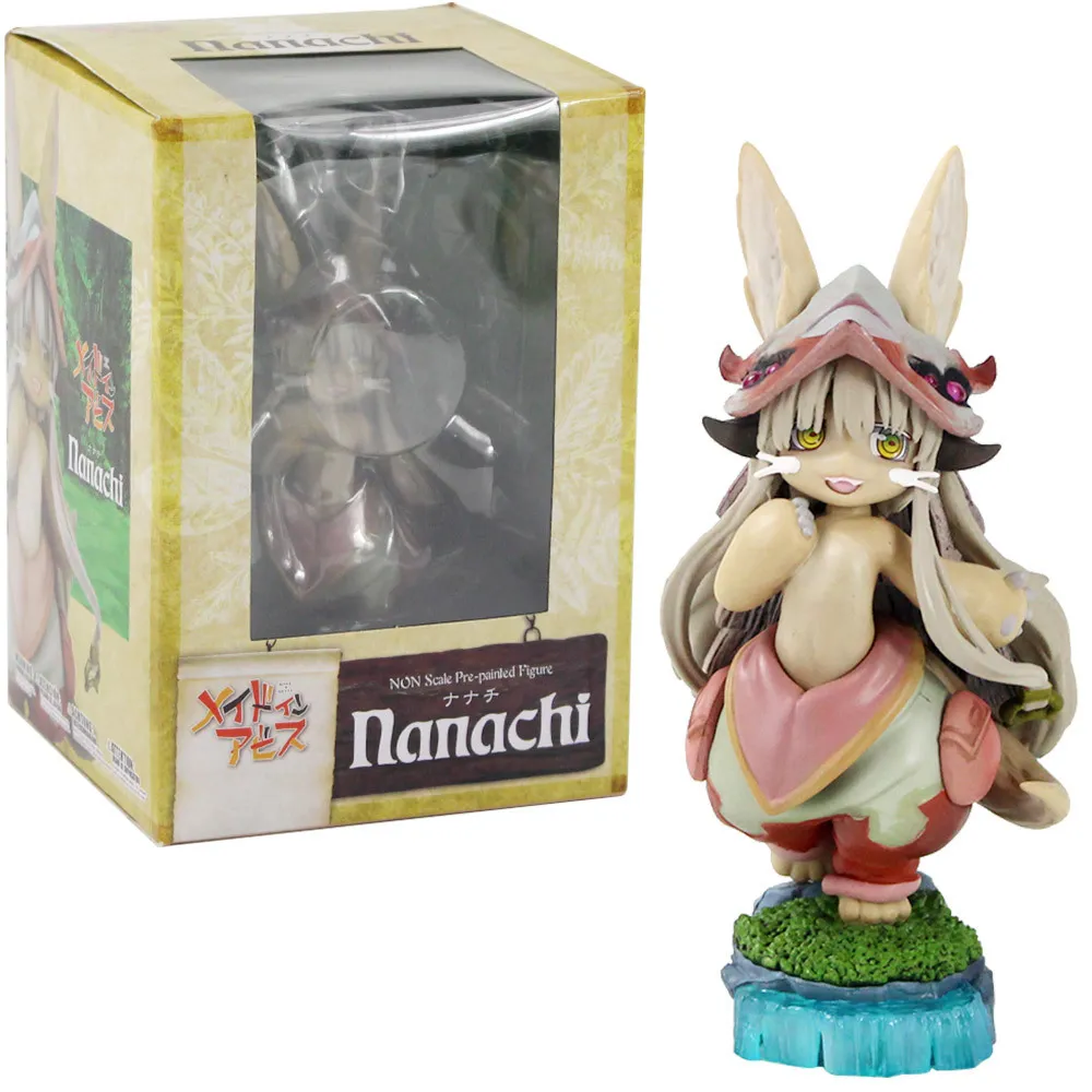 Japonês feito no abismo Nanachi PVC Figura bonita anime figura colecionável modelo brinquedo 14 cm T2008253491610