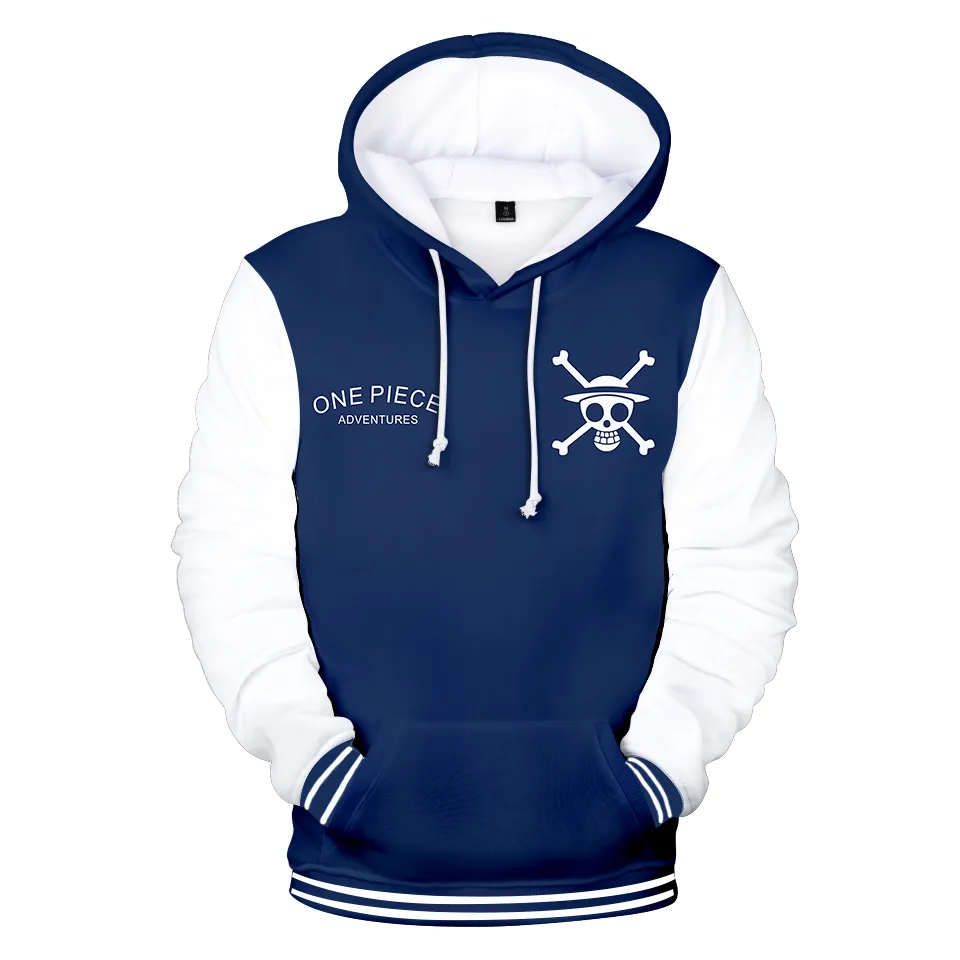 3D Gedrukt Hoodies Een Stuk Hoodie Mannen Sweatshirt Vrouwen Harajuku Puovers Casual Anime Zwart 3D Hoodies Kleding C10115064123