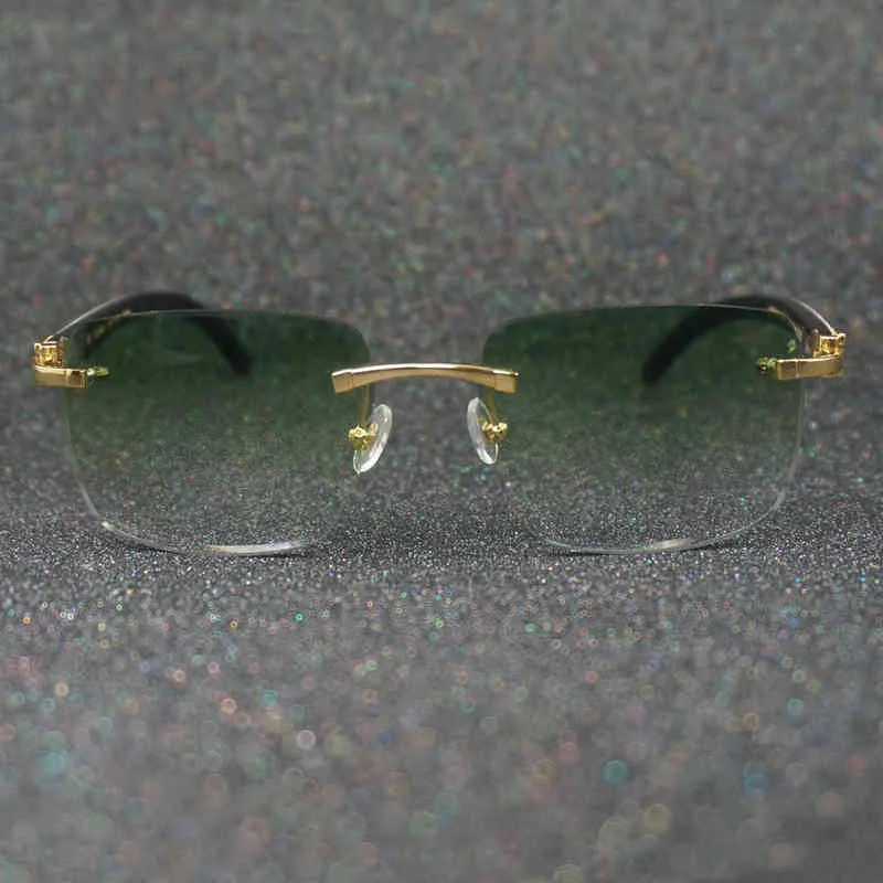 Men Eyeglasses French Sunglasses White Black Buffalo Horn Myopia Sunglasses Reading Glasses for Women Eyewear Male Sunnies