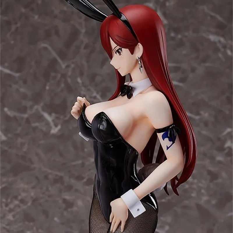Anime Fairy Tail 14 Bstyle Erza Scarlet Bunny Girl Sexy Girls Pvc Action Figure Toys Adult Collection Model Pop Gifts9434022