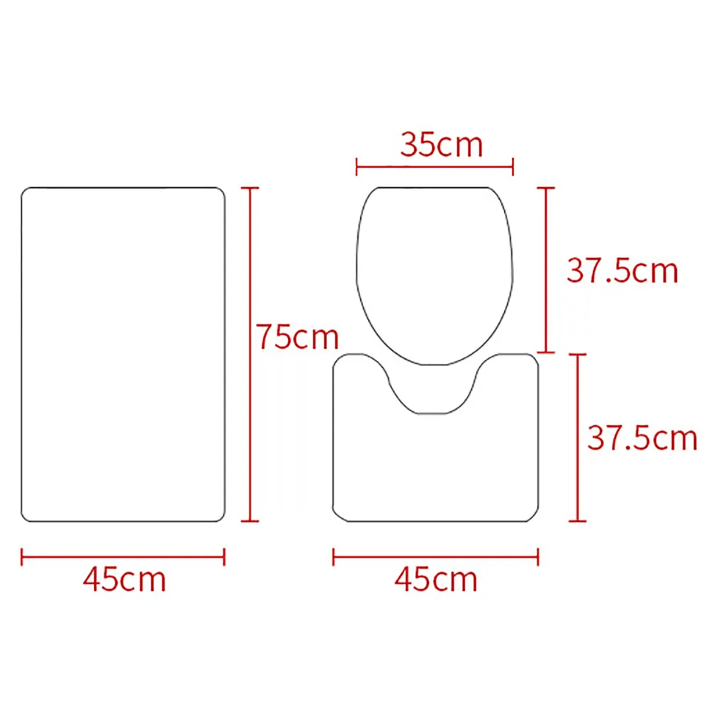 Sualtı Fil Su Geçirmez Duş Perdesi 4 Parça Banyo Seti Halı Kapak Tuvalet Kapağı Banyo Mat Pad Dayanıklı Kumaş T200624