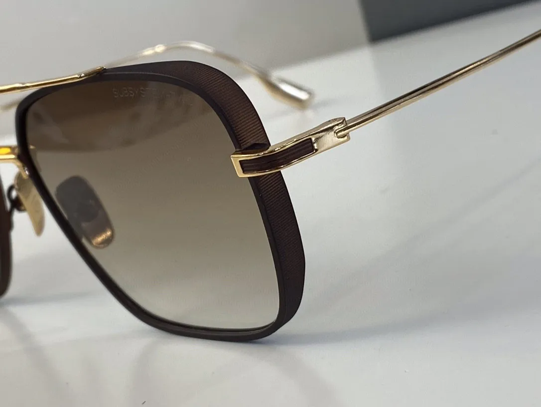 Un sous-système DITA deux Top Original lunettes de soleil de haute qualité pour hommes célèbres lunettes de marque de luxe rétro à la mode Fashion267i