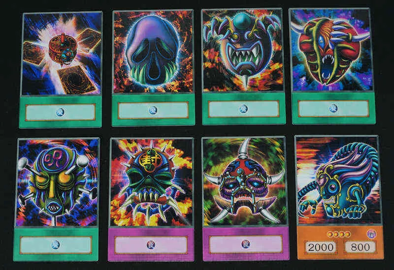 Lumis and Umbra Mask-themed Anime Style Cards Masked Beast Des Gardius Rare Hunters Yugioh DM Classic Orica G220311