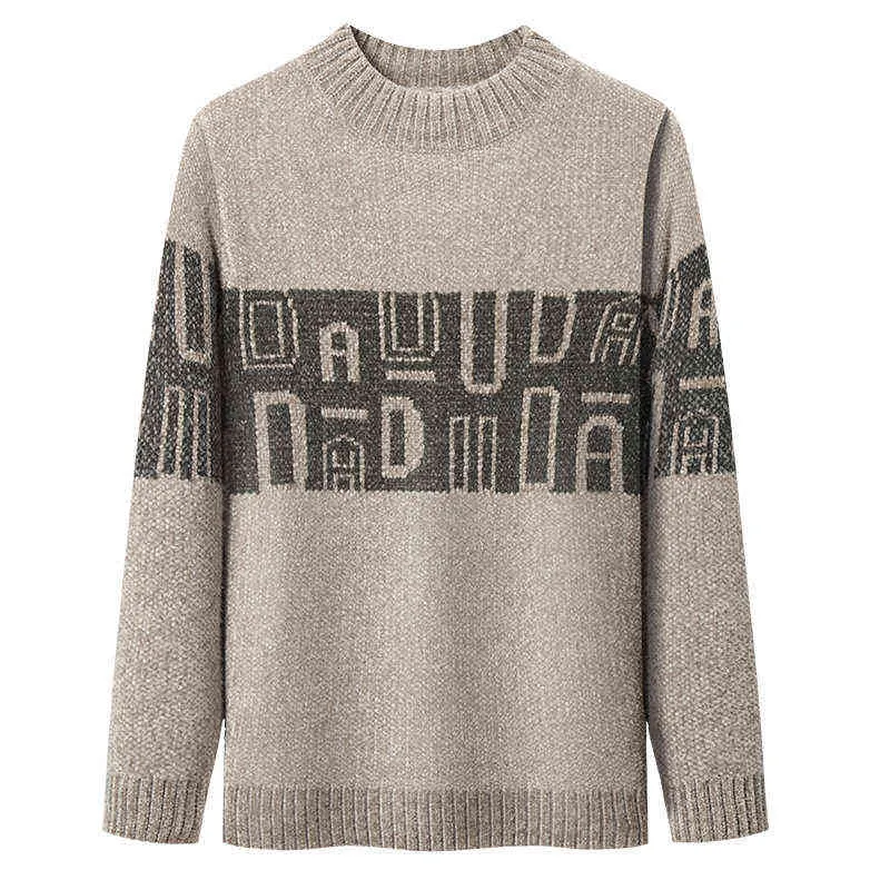 Liseaven Knitwear Heren Sweaters Pull Homme Fashion Design Mannelijke Tops Casual Streetwear Pullover Sweaters 211221