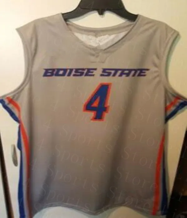 College Basketball draagt basketbalshirt van Ncaa Boise State College Abu Kigab Marcus Shaver Jr. Tyson Degenhart Emmanuel Akot Devonaire Doutrive Mladen Armus Naje