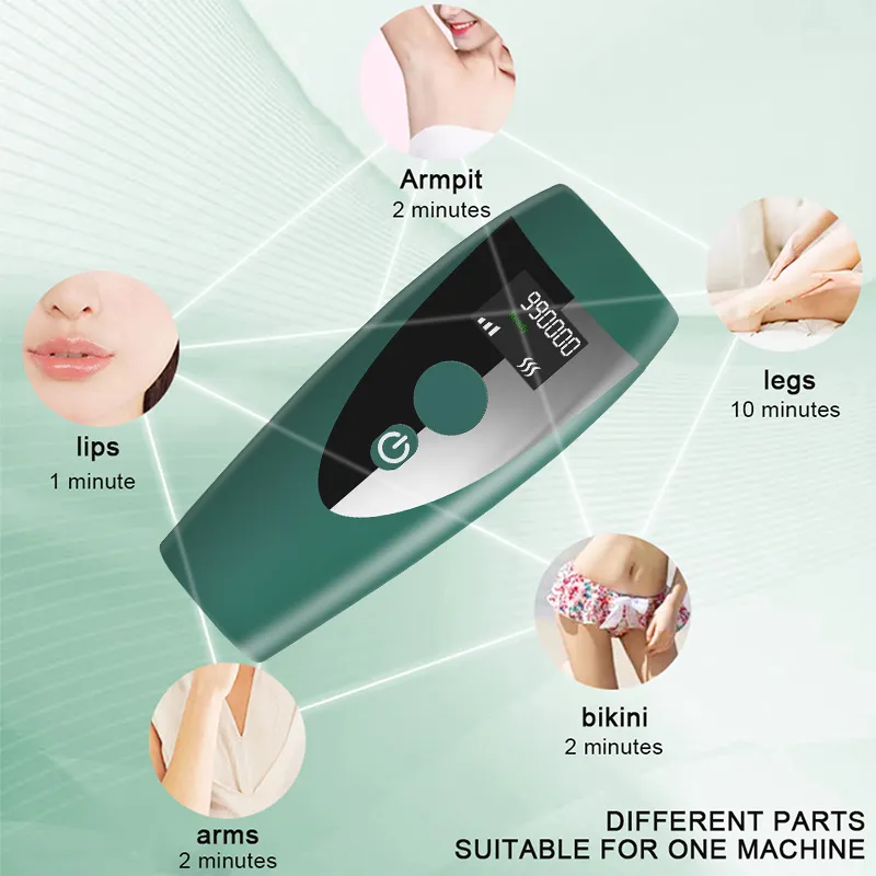 999999 Knippert Laser Epilator IPL Haarverwijdering PhotoEpilator Remover IPL Laser Verwijdering Apparaat voor Lady Face Wenkbrauw Trimmer