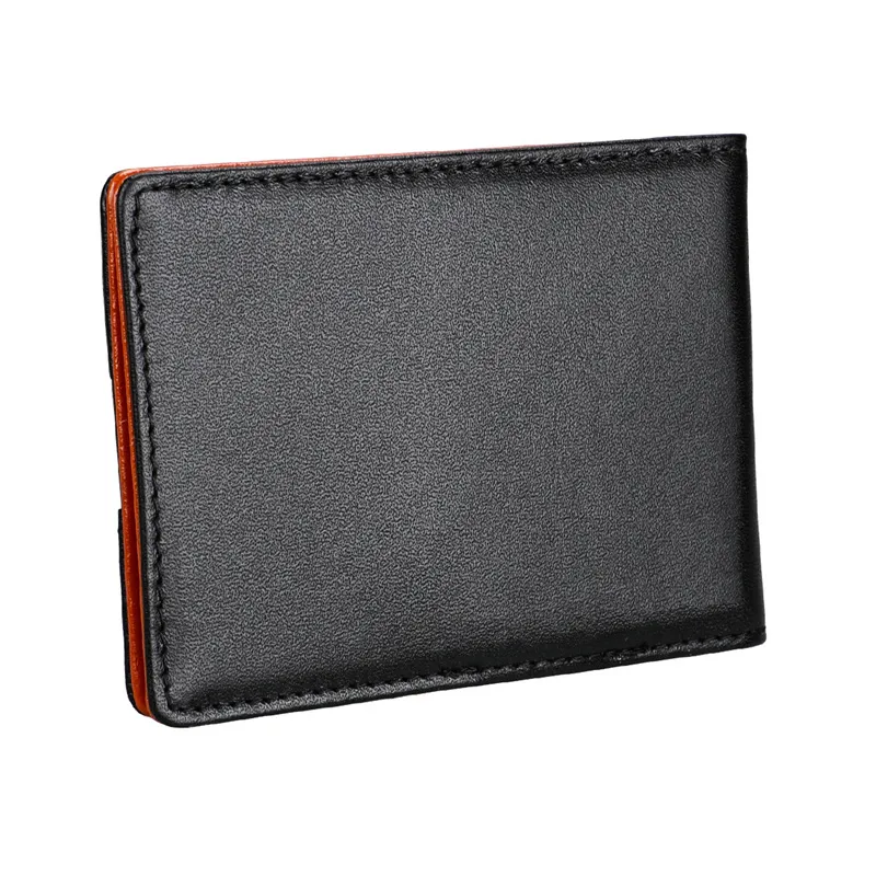 HBP 22 Hight Quality Moda Men Real Leather Credit Card Card Case Coin Burse Money Clip Wallet2610