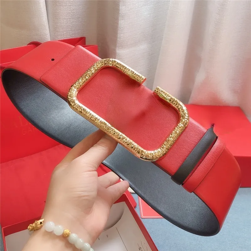Cinture di lusso Moda Nuova versione ampia Cintura in pelle femminile Design con lettera Fibbia con gonna Giacca a vento Decorativa Sigillo in vita3325630