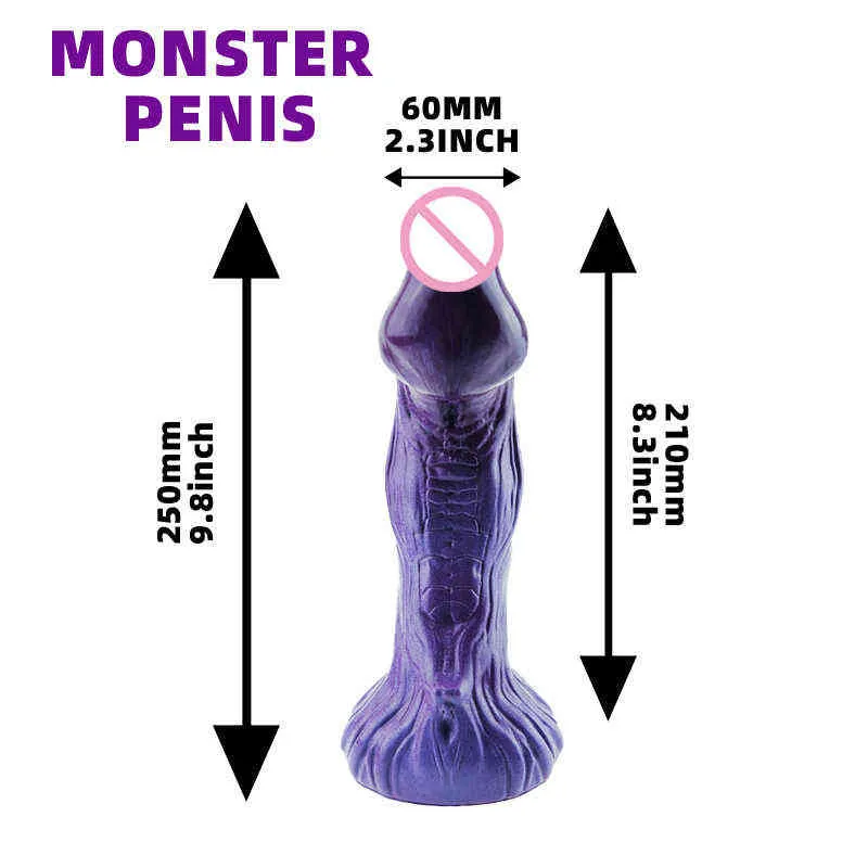 Nxy Dildos Monsterdildo Fake Penisdildos für Anal Dick Frau Lesben Schwul Künstlich 0105