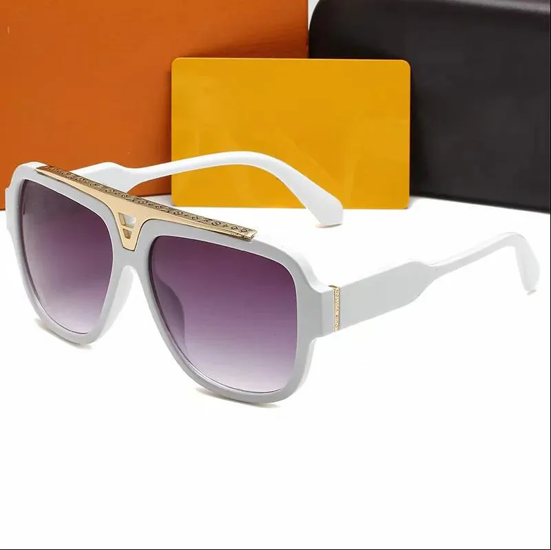 새로운 디자이너 선글라스 브랜드 안경 야외 파라솔 PC 프레임 패션 클래식 레이디스 럭셔리 0970 선글라스 그늘 거울 여성