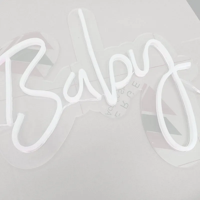 oh baby Sign Bar Disco Decorazione da parete la casa luce al neon con atmosfera artistica 12 V Super Bright3092