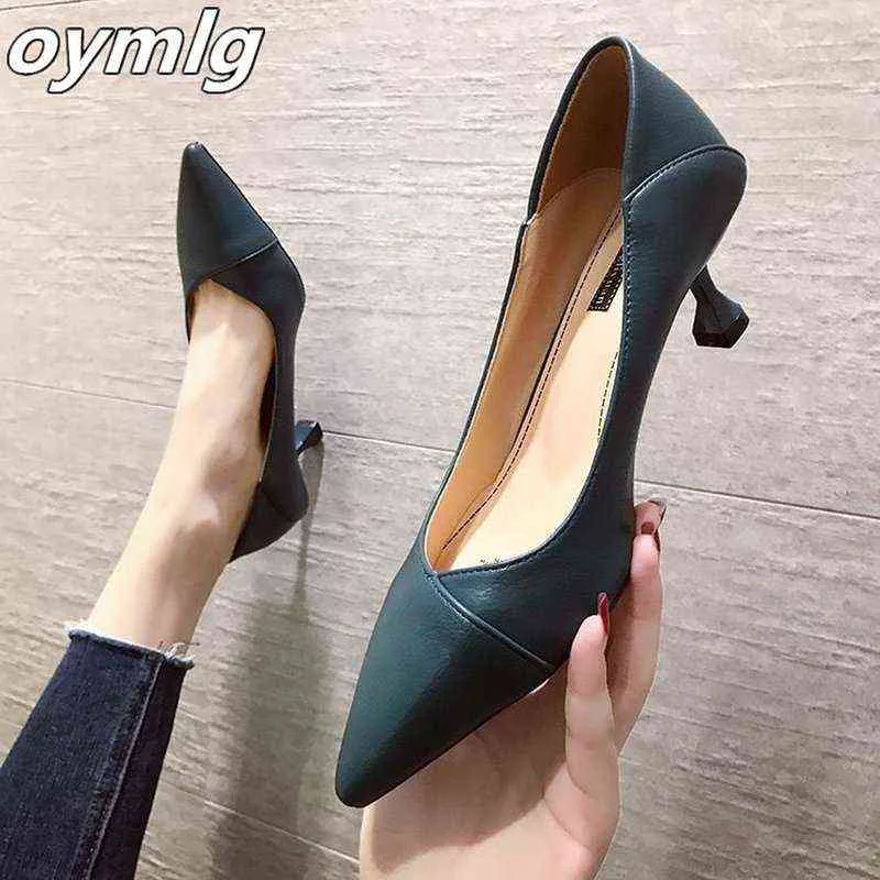 Dress Shoes New Women Sexy Stiletto Party Wedding Comfortable Pointed Toe High Heel Woman Pumps Ladies Casual Single 220303
