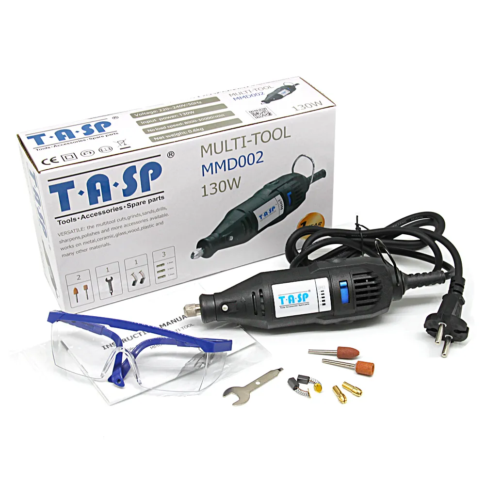 Tool rotatif électrique 130W Mini de vitesse variable de vitesse de vitesses de style DREMEL POWER POWER OUTILS DE FORAGE DE FORAGE DE FORAGE DE DIYER 201225