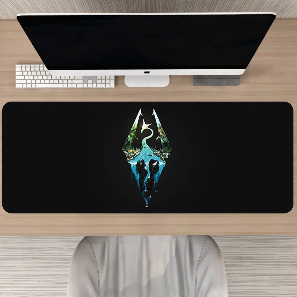 80x30cm v Skyrim Gaming Pad Gamer XL Large in gomma MOUSEPAD BRACKING TASSEGGIO TASSICHE CAMPARE MAT TASCIO LJ23191399