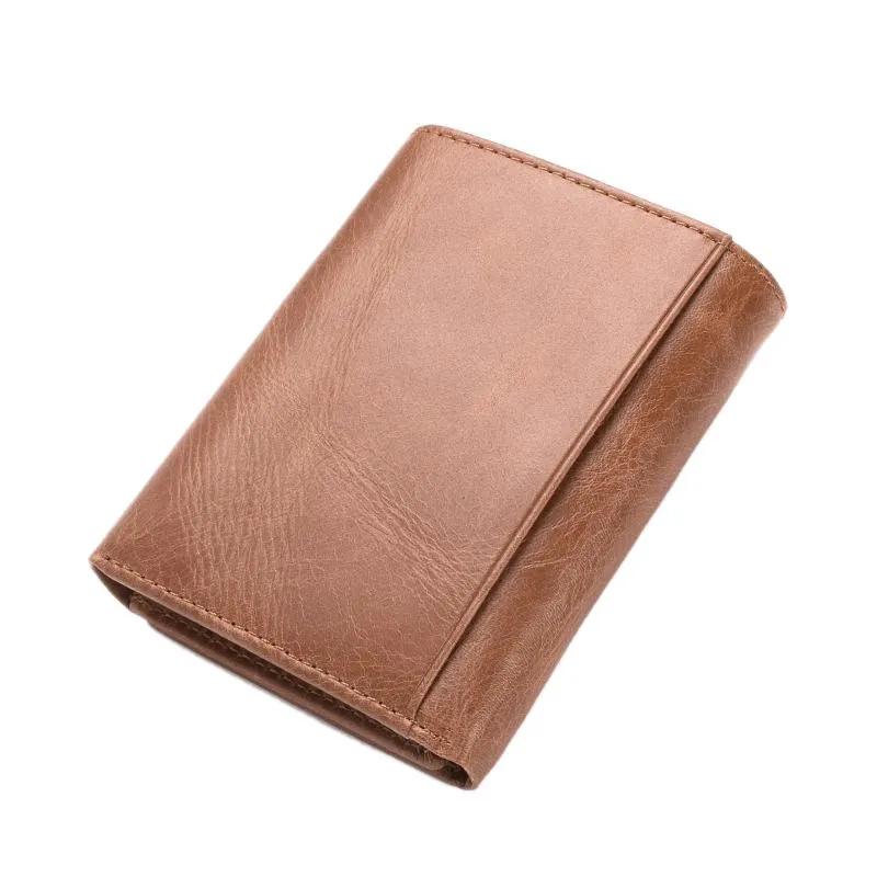 Portefeuilles Jinbaolai Position multi-cartes antivol RFID Wallet en cuir masculin208v323w