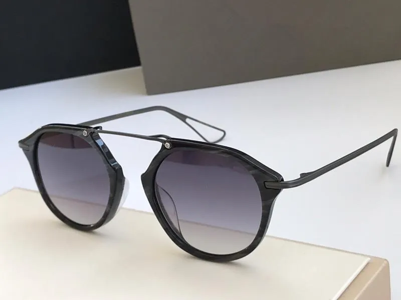Novos óculos de sol para homens, modelo vintage, óculos de sol estilo koh fshion, armação redonda, lente uv 400, vem com estojo, venda de alta qualidade, st2871