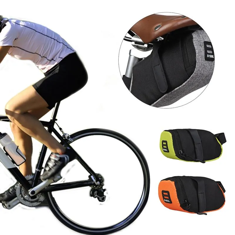 Nylon étanche sac de vélo vélo étanche stockage sacs de selle siège cyclisme queue arrière poche sacs sac de selle TXTB1