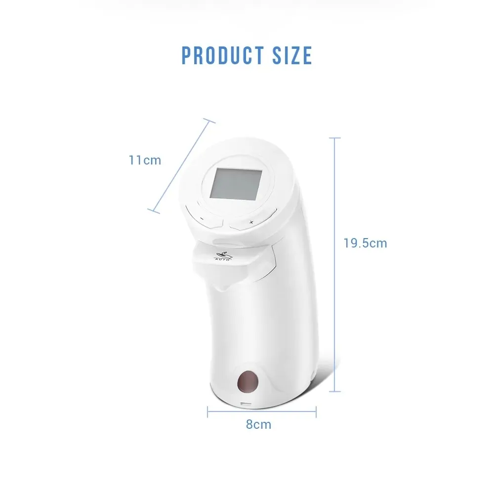 Distributeur de savon électrique automatique sans contact Capacité blanche de 200 ml pour la cuisine de salle de bain Y200407