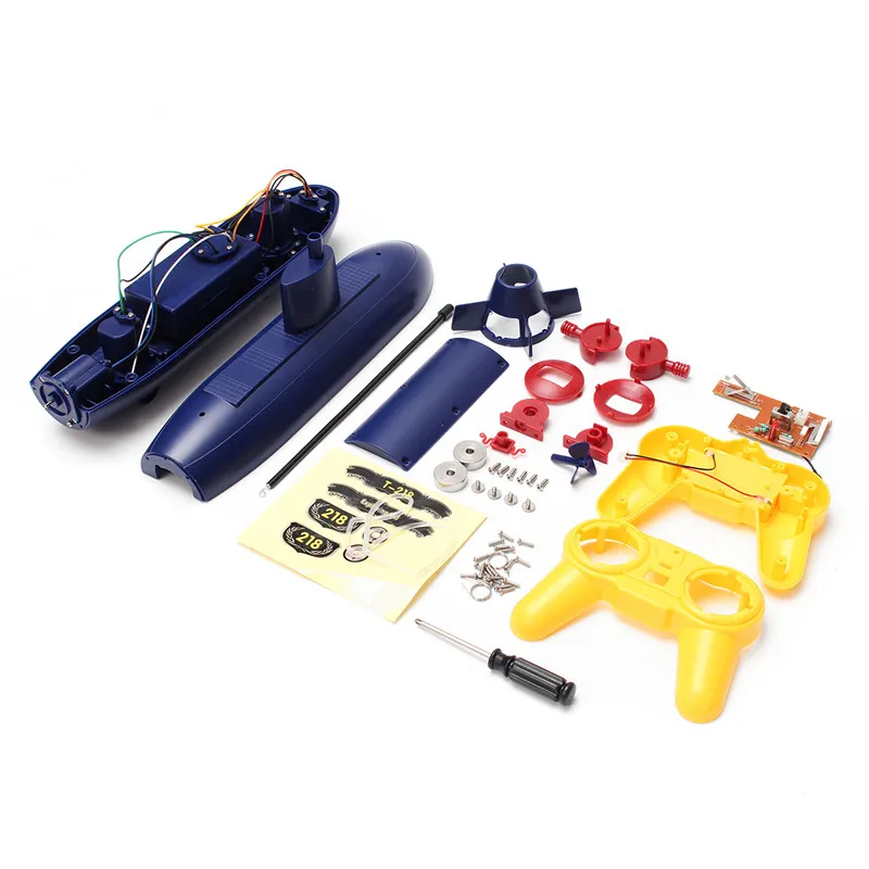 Divertente RC Mini Sottomarino 6 Canali di Controllo Remoto Sotto L'acqua Nave RC Modello di Barca Giocattolo Bambini Regalo I Bambini