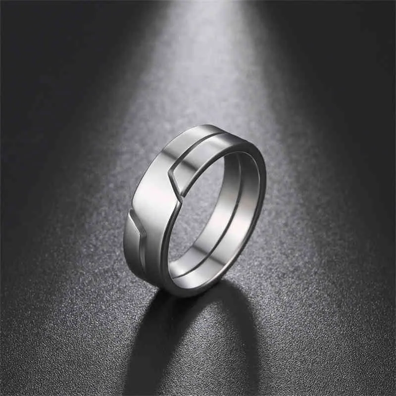 Roestvrijstalen ringen voor mannen klassieke eenvoudige bruiloft vrouwen zwart zilver kleur kleur paar sieraden geschenken