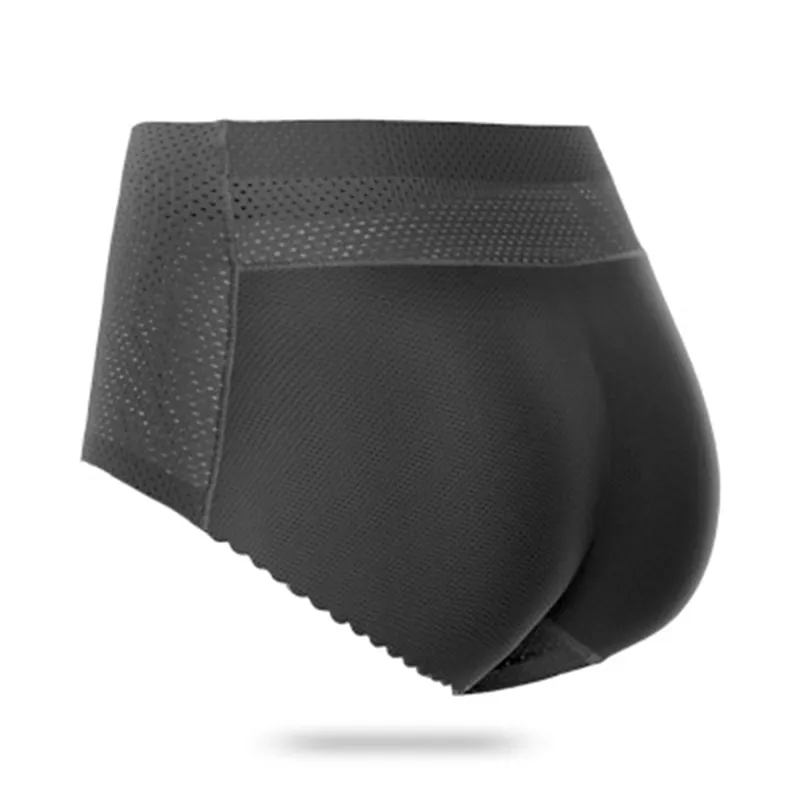 Pantaloni di sollevatura shaper da donna Bum Shaper Boyshorts Slip di bottino finto Assunzione imbottita mutandine invisibili senza soluzione di continuità del corpo senza cuciture