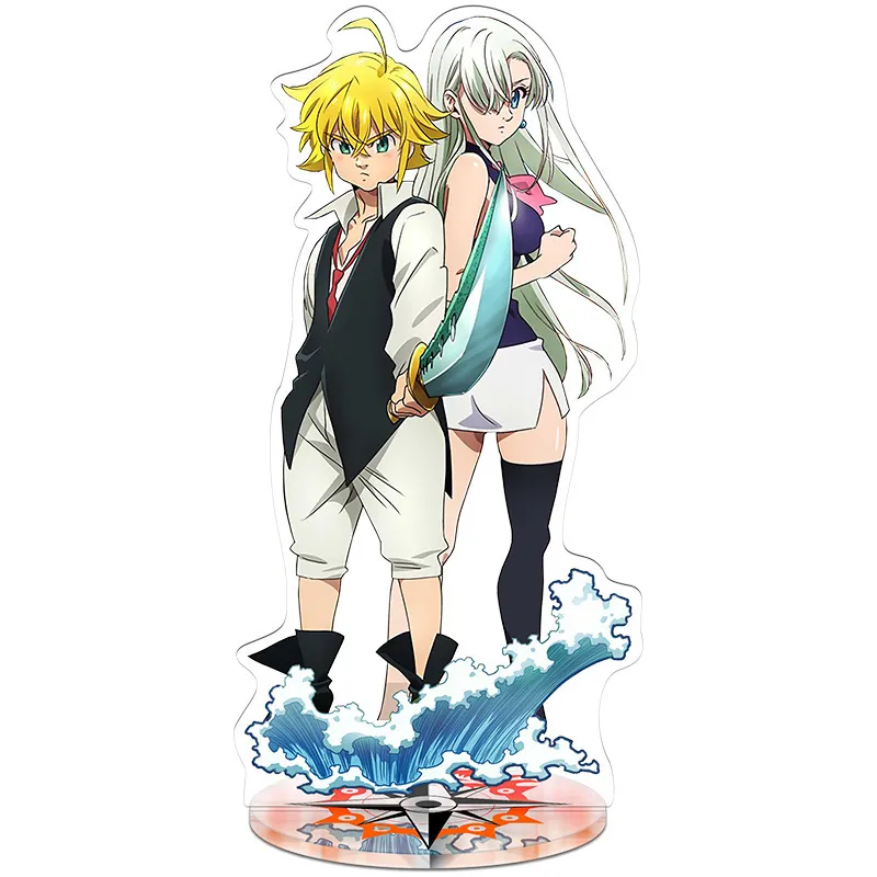 The Seven Deadly Sins Toy Height 21cm Anime Action Figure Toy Acrylic Decorative Ornaments Creative Gift 1008271M9890354