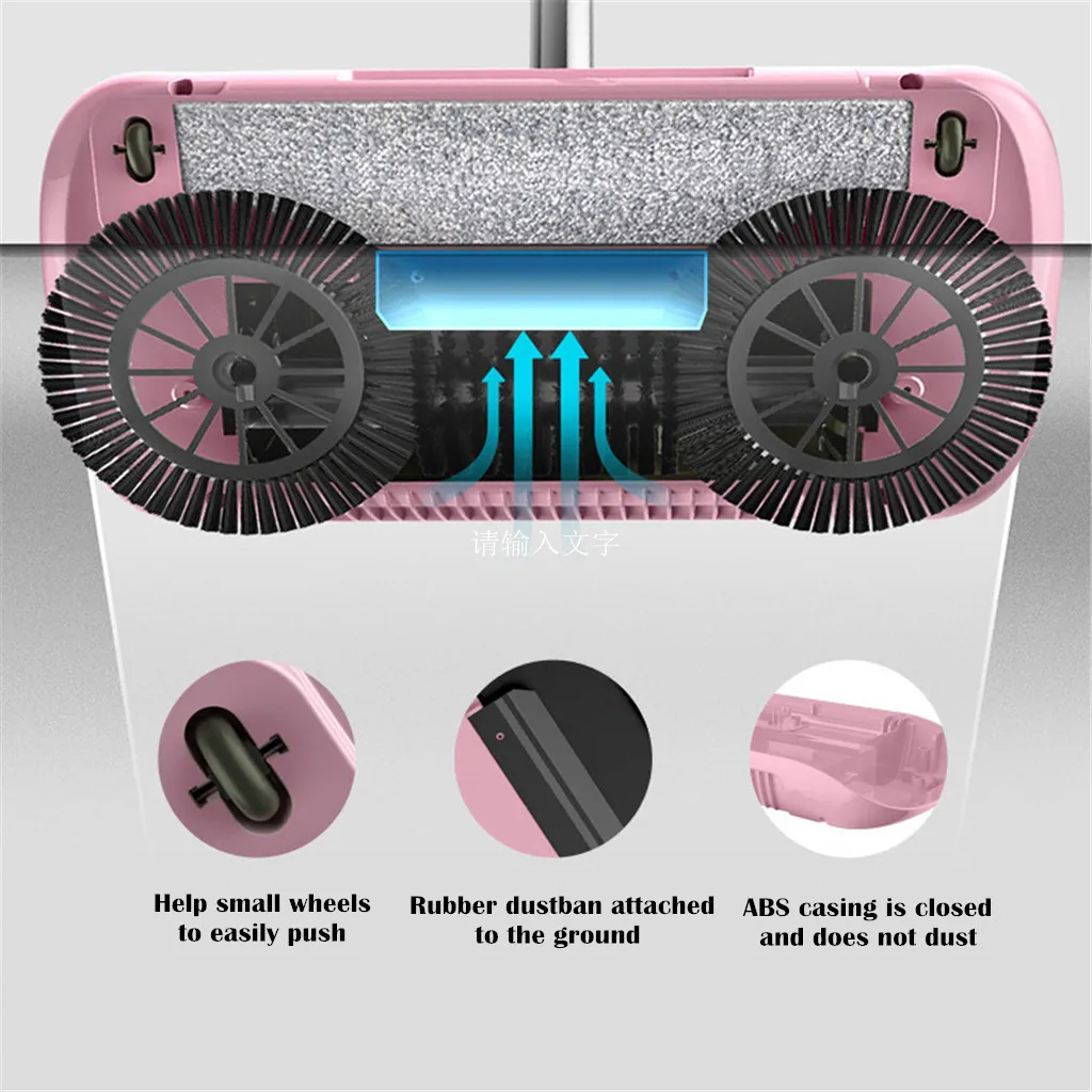 Handkehrmaschine Home Sweeping Wischmaschine Staubsauger Hochwertige Handkehrmaschine für schnelle und bequeme Reinigungsarbeiten