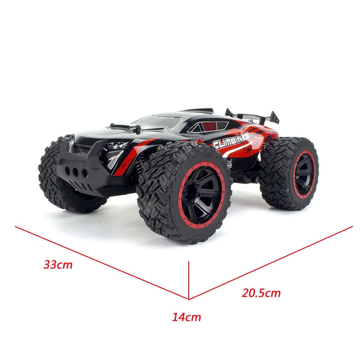 1:14 70 Km/h 2WD RC télécommande hors route voitures de course véhicule 2.4Ghz chenilles électrique monstre camion RC voiture