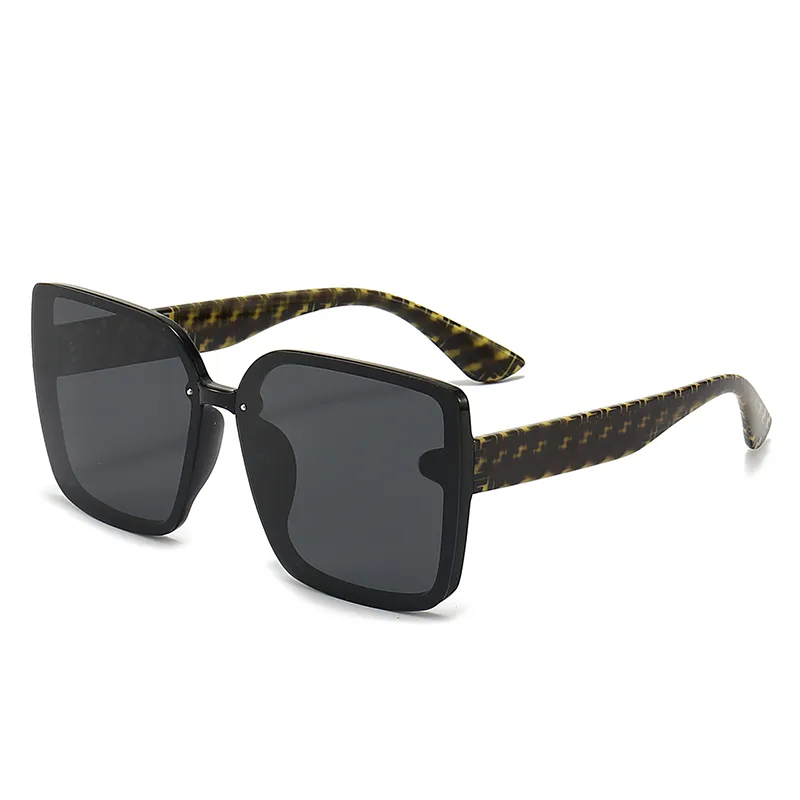 여름 럭셔리 선글라스 Polarizadas Vintage Pilot Sun Glasses Band Polized UV400 남성 여성 2022 F 유리 렌즈 선글라스 Box2964