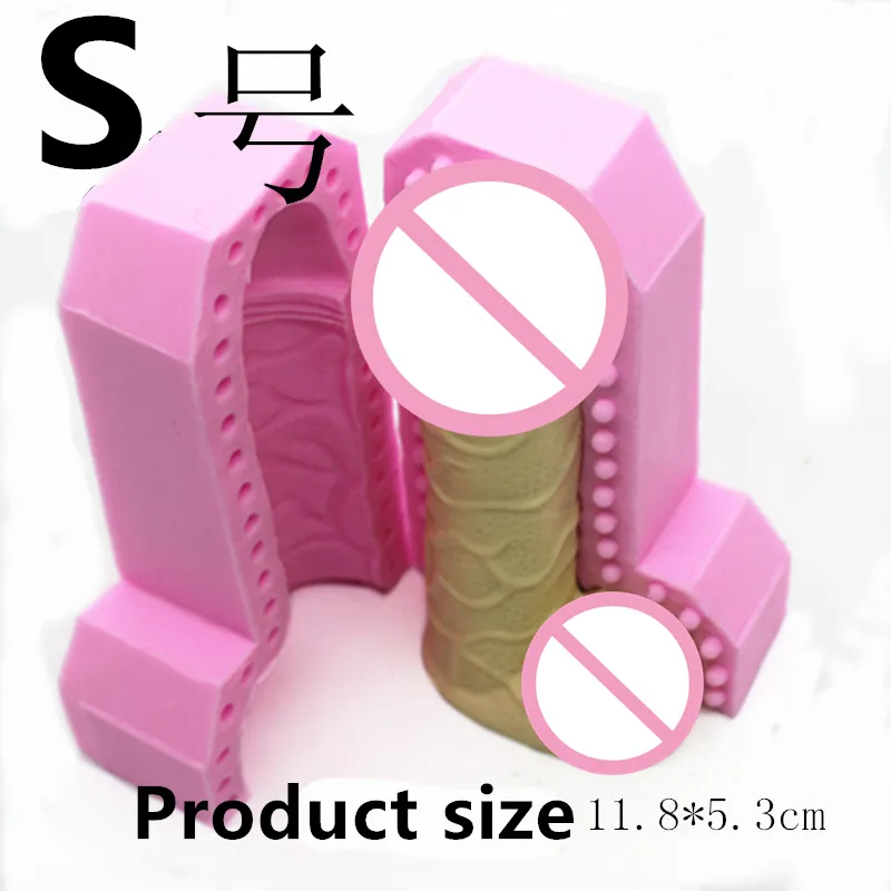 3D Beauty Penis Silicone Fondant Cake Decorating Tools Chocolate Mold Soap Candle Moulds E868 2010239616100