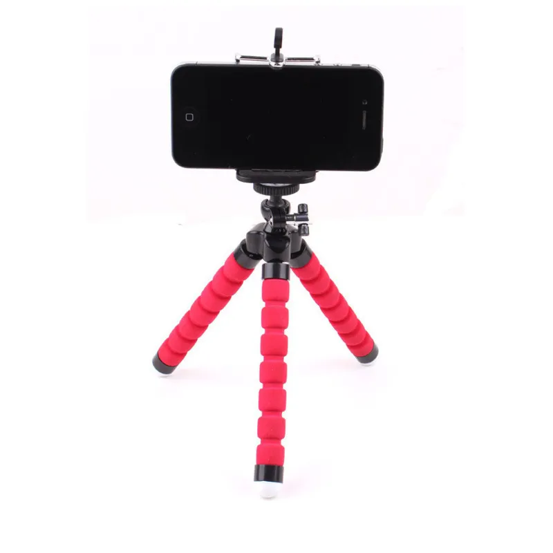 360 rotazione Tripode flessibile Tripode Porta cellulare Lazy Clips Clips Selfie Selfie Stand Mount Monopod Camera DV Porta iPhone SE1589954