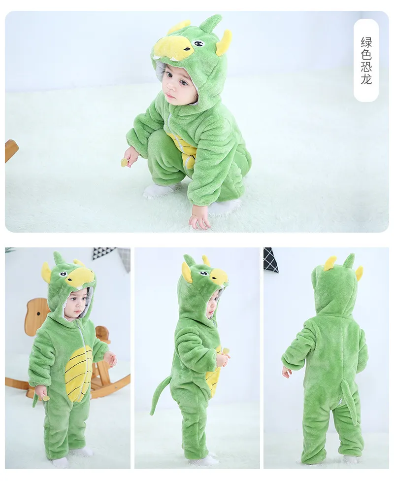 Rompers born Baby Kigurumi Boy Girls Pajamas Animal Cartoon Romper Hooded Pyjama Lion Monkey Costumes Toddler Cosplay Clothes 220919