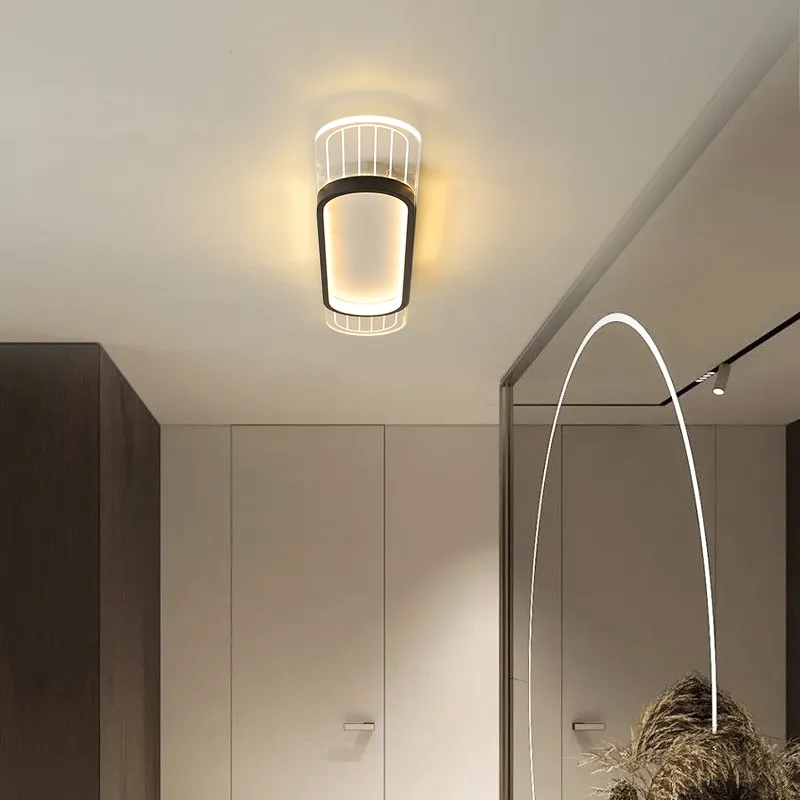 Akryl Moderna LED -taklampor för vardagsrum sovrum kök garderob korridor ingång balkong hem taklampa fixtur258s