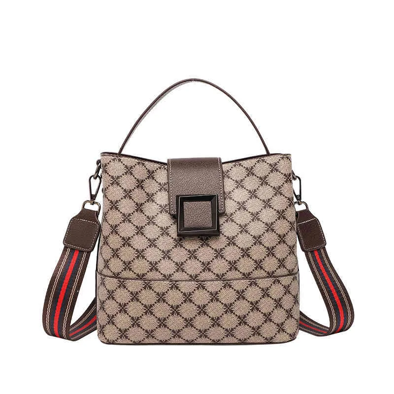 Sac à sac de sac Nouveau modèle de seau de messager signature une épaule Hand Women's Bag287y