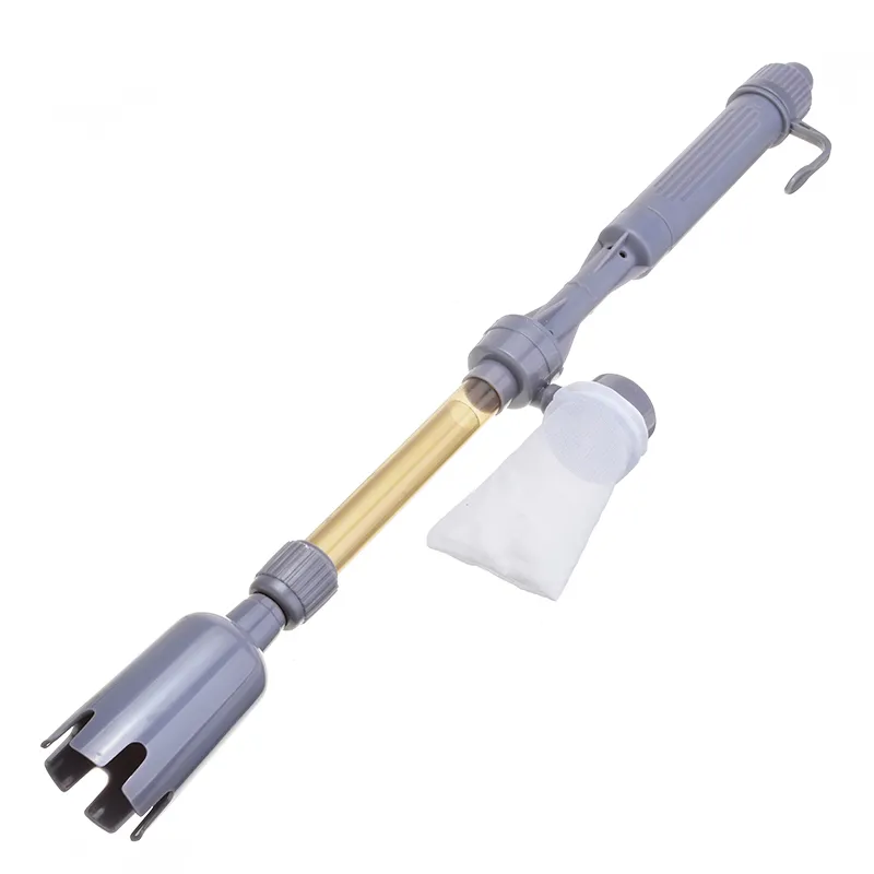 rium Electric Siphon Vacuum Cleaner Tool Water Filter Pump Fish Tank Gravel Washer Changer Y200917